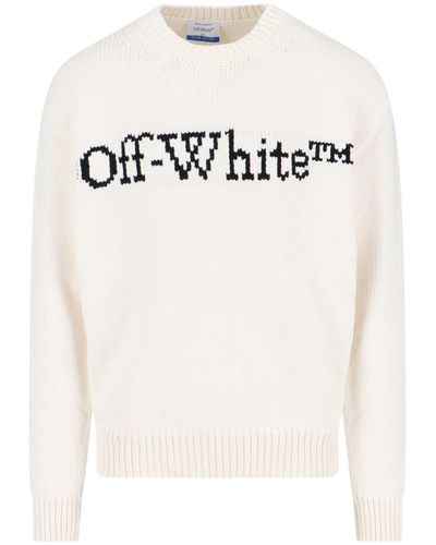 Off-White c/o Virgil Abloh Logo Jumper - White