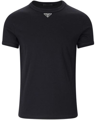 Prada T-Shirt Logo - Nero