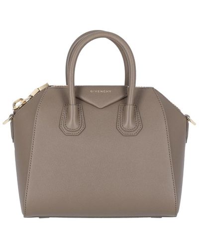 Givenchy 'antigona' Mini Bag - Gray