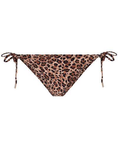 Melissa Odabash Slip Bikini "Florence Cheetah" - Marrone
