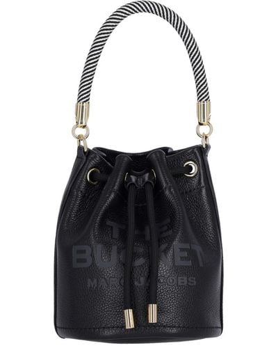 Marc Jacobs 'the Leather Bucket' Bag - White
