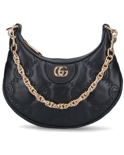 Gucci "Gg Matelassé" Mini Bag - Black