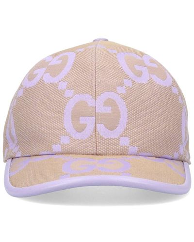 Gucci Jumbo Gg Baseball Cap - Pink