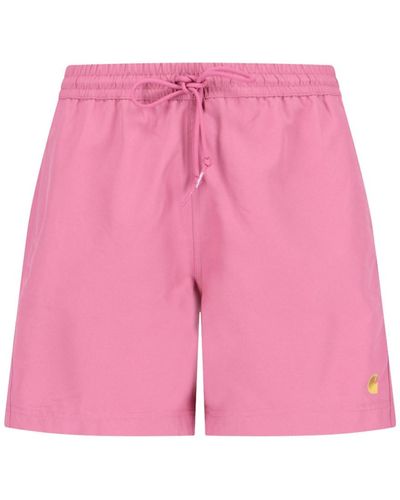 Carhartt Pantaloncini Costume "Chase Swim Trunk" - Rosa