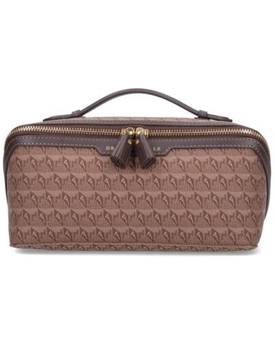 Anya Hindmarch Pouch "Pack Away" - Marrone