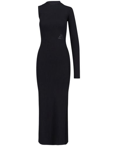 MM6 by Maison Martin Margiela Midi Dress - Black