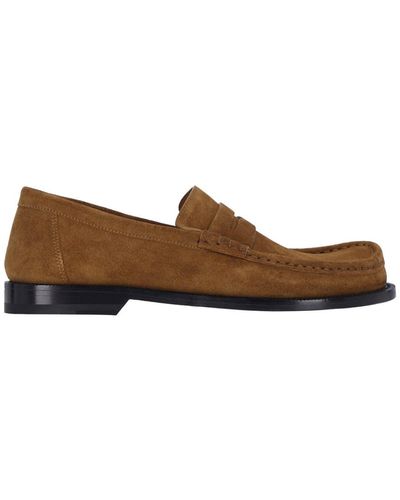 Loewe 'campo' Loafers - Brown