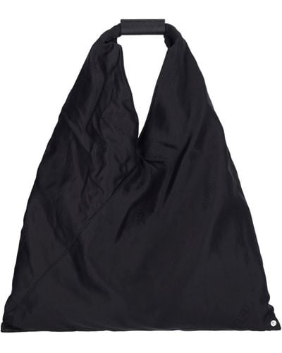 MM6 by Maison Martin Margiela Japanese Large Tote Bag - Black