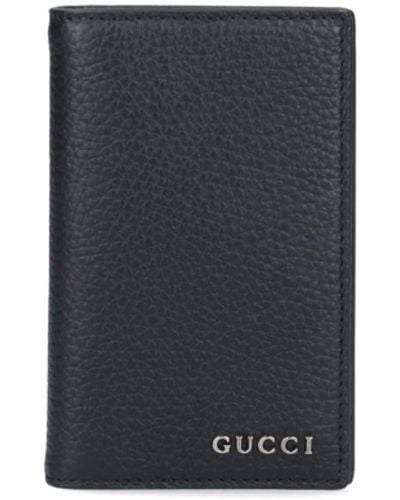 Gucci Long Logo Card Holder - Black