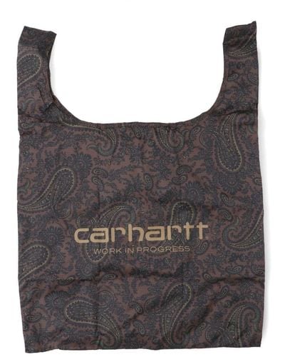 Carhartt 'paisley' Tote Bag - Black