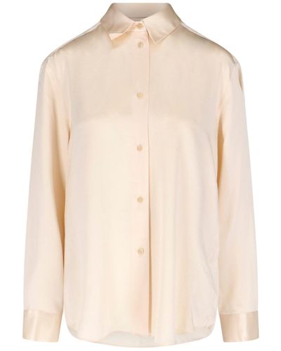 Khaite Silk Shirt - Natural