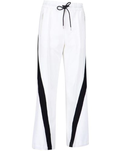 Sacai "stripe" Pants - White