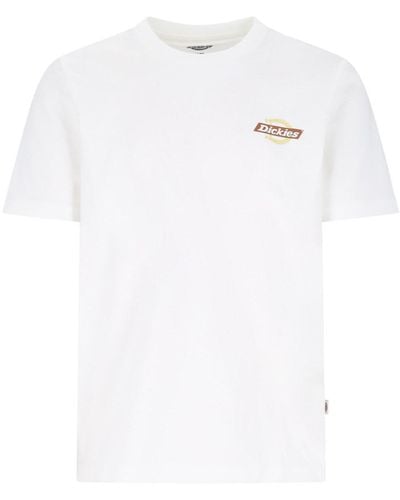 Dickies T-Shirt Logo - Bianco