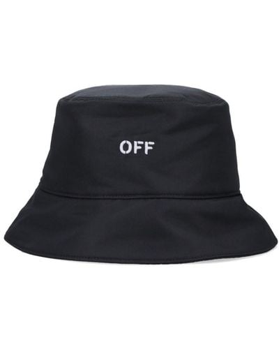 Off-White c/o Virgil Abloh Bookish Bucket Hat - Black