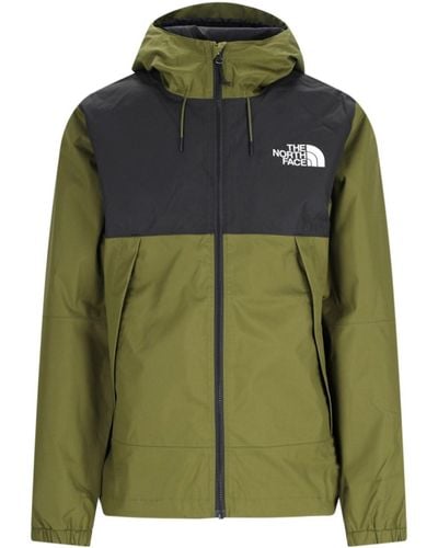 The North Face 'new Mountain Q' Waterproof Jacket - Green