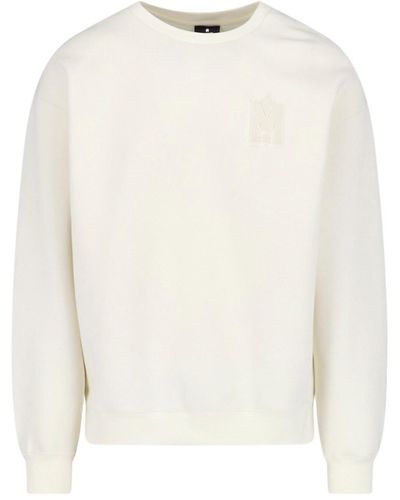 Mackage Logo Crewneck Sweatshirt - White