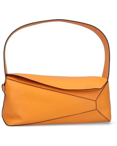Loewe Shoulder Bag 'puzzle Hobo' - Orange