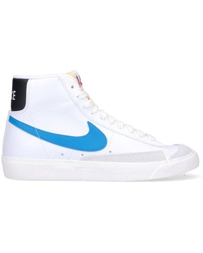 Nike Vintage Mid 77 Blazer Sneakers - Blue