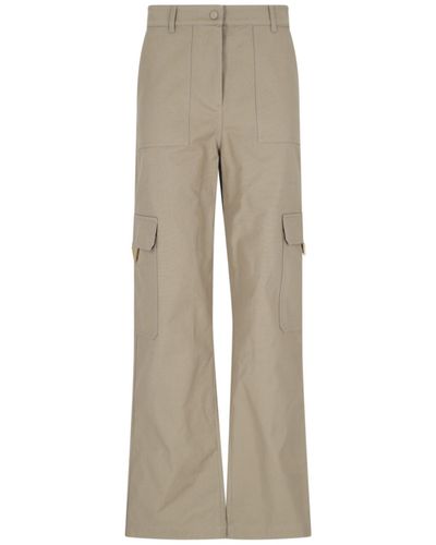 Valentino Cargo Trousers - Natural