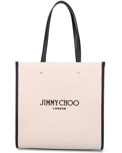 Jimmy Choo N/s Medium Tote Bag - Pink