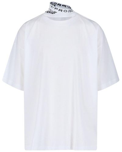 Y. Project T-Shirt Basic Logo - Bianco