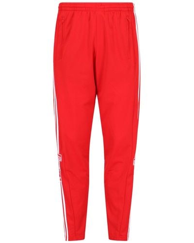 adidas 'adibreak' Track Pants - Red
