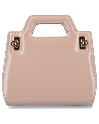Ferragamo 'wandre' Mini Bag - Pink