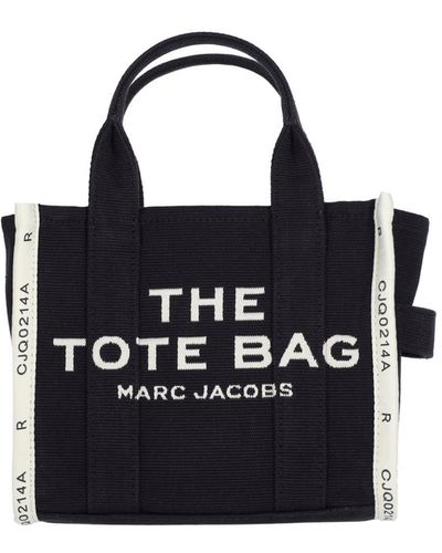 Marc Jacobs Mini Tote Bag 'the Jacquard' - Blue