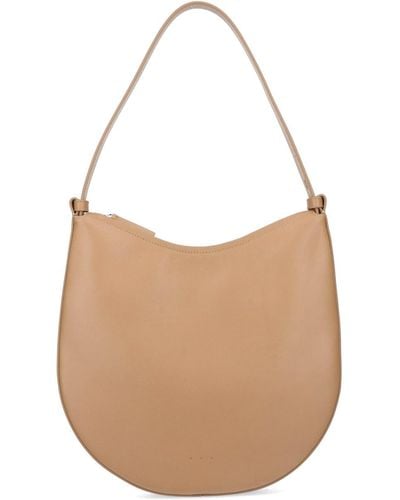 Mini soft hobo smooth leather bag - Aesther Ekme - Women