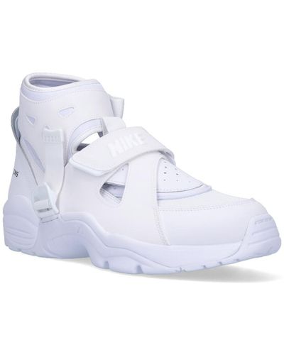 Comme des Garçons X Nike "air Carnivore" Sneakers - White