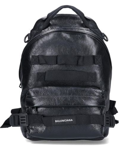 Balenciaga 'army' Backpack - Black