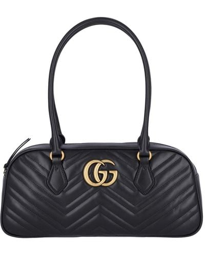 Gucci Medium Handbag "Gg Marmont" - Black