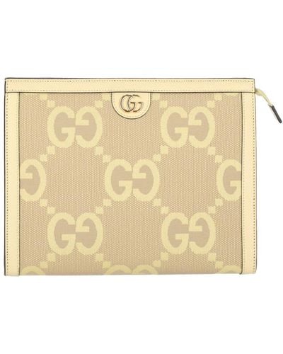 Gucci Pouch "ophidia" - Natural