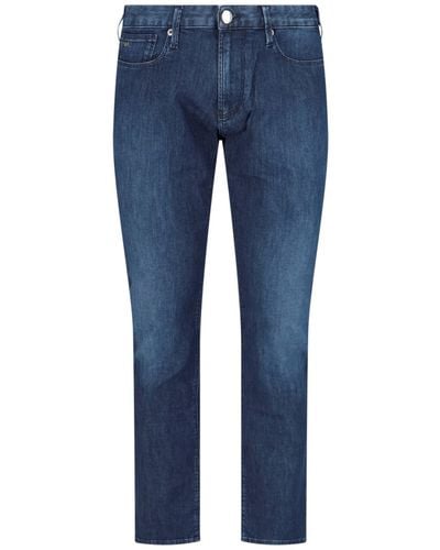 Emporio Armani Jeans Slim - Blu