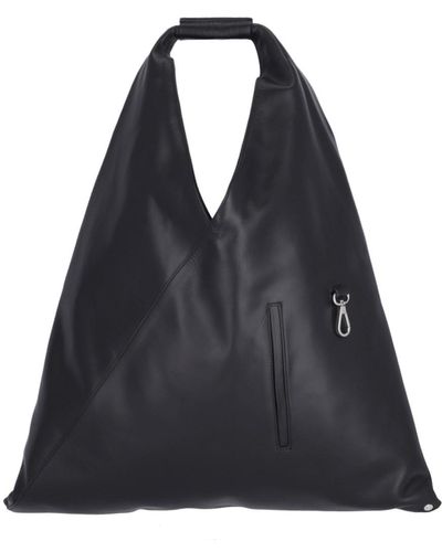 MM6 by Maison Martin Margiela Japanese Medium Tote Bag - Black