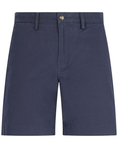 Polo Ralph Lauren Pantaloncini Ricamo Logo - Blu