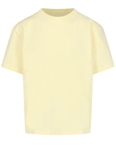 Studio Nicholson T-Shirt Oversize - Giallo