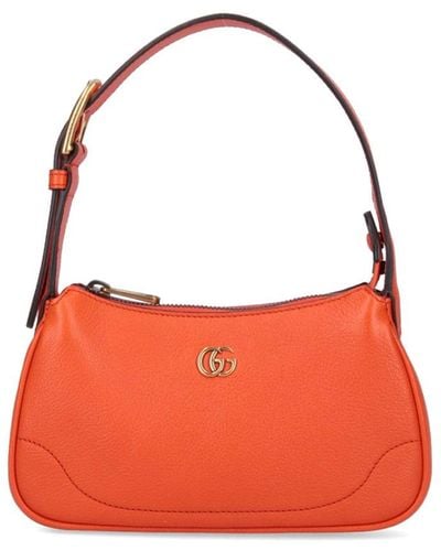 Gucci "aphrodite Double G" Shoulder Bag - Red