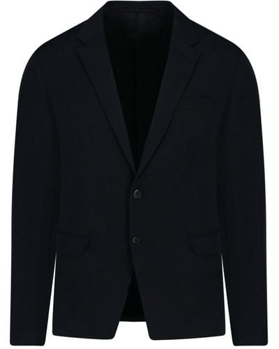 Prada Technical Fabric Single-breasted Suit - Black