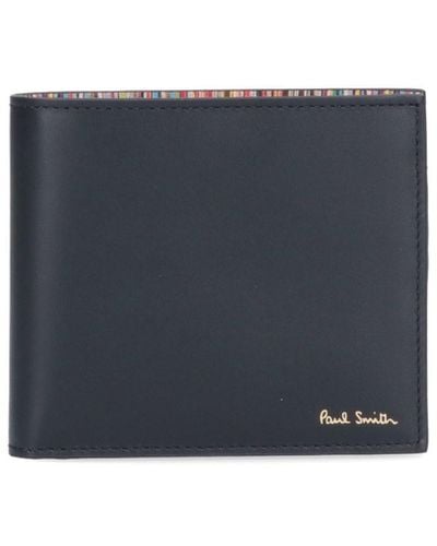 Paul Smith 'signature Stripe' Wallet - Blue