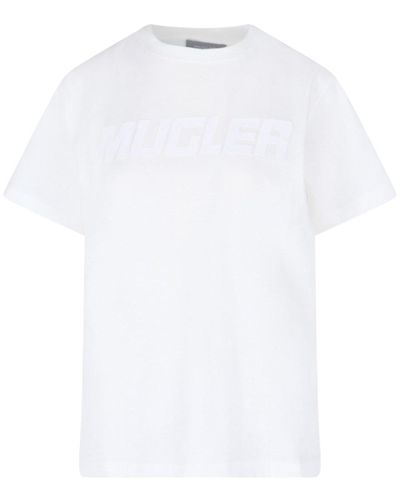 Mugler Logo T-shirt - White