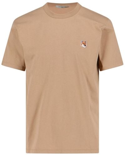 Maison Kitsuné T-Shirt Logo - Neutro