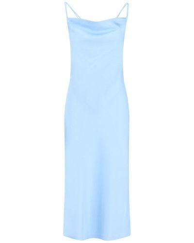 ROTATE BIRGER CHRISTENSEN Slip Midi Dress - Blue