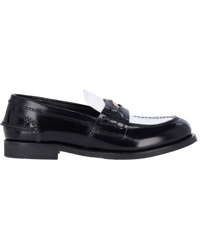 Miu Miu 'penny' Loafers - Black