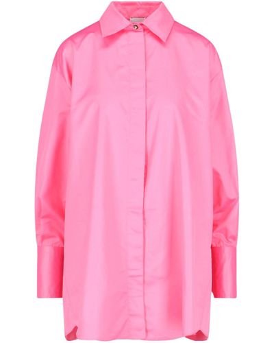 Patou Satin Shirt - Pink