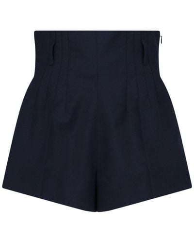 Prada Wool Shorts - Blue