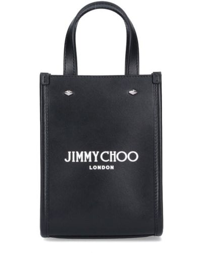 Jimmy Choo Borsa Tote Mini "N/S" - Nero