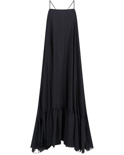 ROTATE BIRGER CHRISTENSEN Chiffon Maxi Dress - Black