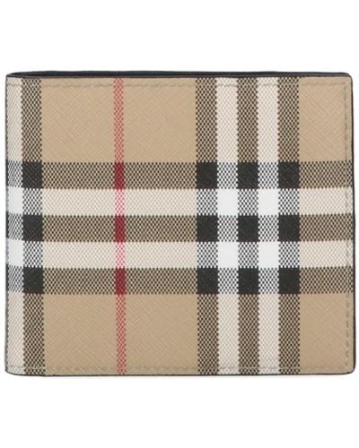 Burberry 'vintage Check' Wallet - White