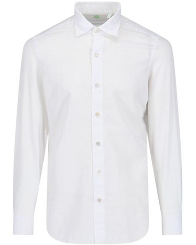 Finamore 1925 Camicia Basic - Bianco